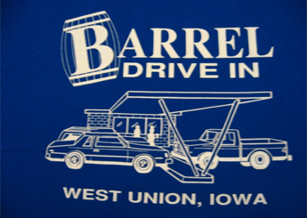 Barrel Drive In Logo