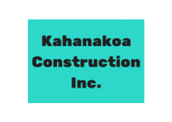 Kahanakoa Construction