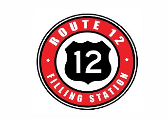 Route 12 Filling Station Logo